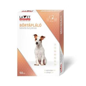 Lavet bőrt&aacute;pl&aacute;l&oacute; tabletta kuty&aacute;knak 50db