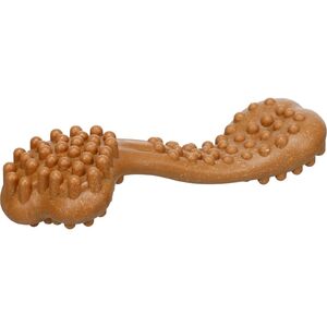 Flamingo Nyl'o Bamboo Bone marha &iacute;zes&iacute;t&eacute;sű kutyaj&aacute;t&eacute;k M 22 cm 524973