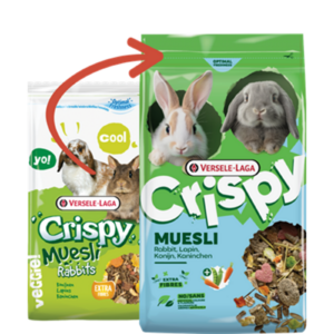 Versele-Laga Crispy M&uuml;sli rostban gazdag ny&uacute;leledel 850 g