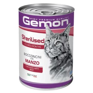 Gemon Cat Steril Marha 415g