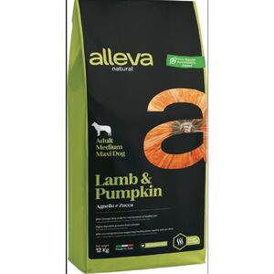 Alleva Natural Dog Lamb & Pumpkin Adult Medium/Maxi 12kg Alleva Natural Dog Lamb & Pumpkin Adult Medium/Maxi 12kg