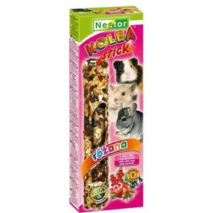 Nestor Dupla rúd Rágcsálónak és Nyúlnak Vadrózsa és Ribizli 115g