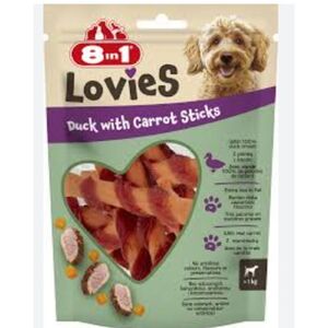 8in1 Lovies Duck & Carrot Sticks 80g