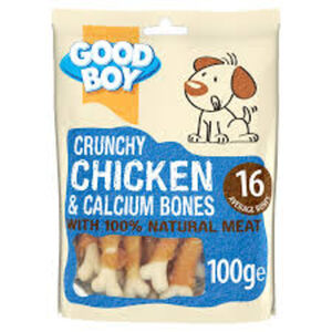 Good Boy Crunchy Chicken Calcium Bones 100g