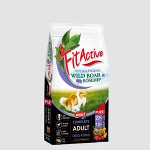 Panzi FitActive PURE 12kg Hypoallergenic Wild boar -Rosehip